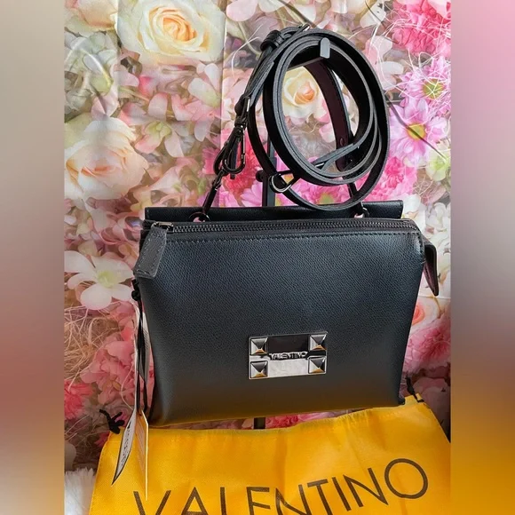 Valentino Virgil Bonbonniere bag with strap, dustbag, auth card, price t… - Picture 6 of 13